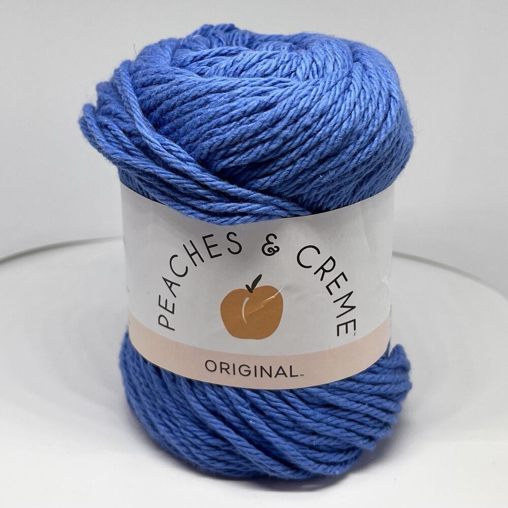 Peaches And Creme Original Yarn, Royal